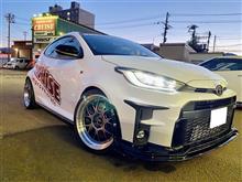 ＧＲヤリス 明日からブーストアップ作業です！