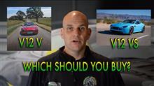V12Vantage と V12VantageSの比較。 V12Vantage と V12VantageSの比較。