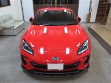 スバル BRZ(2代目)ZD8型、採寸&装着確認(完成) スバル BRZ(2代目)ZD8型、採寸&装着確認(完成)