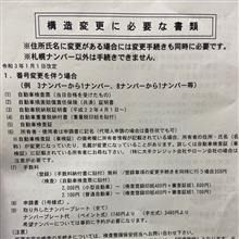 構造変更出来たーけどww