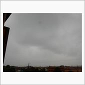 １０月１日　台風で荒れそうな ...