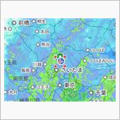 雨雲レーダー…