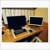 PCディスプレイを塗装