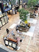 グランエミオ所沢、昨日のストリートピアノ。