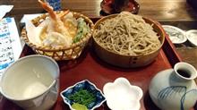 久々にたかやさんの天ざる蕎麦