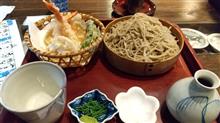 久々にたかやさんの天ざる蕎麦 