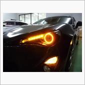 トヨタ８６　ヘッドライト加工