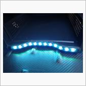 LEDテープライトを貼り直し ...