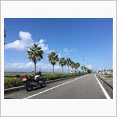 今日はCB750Fで海へ♪