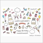 （祝）誕生日 (*&#39;▽&#39;)