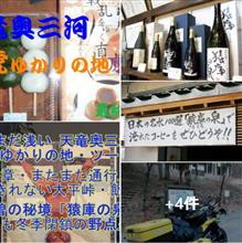 木曽の秘境「猿庫の泉」 此処も冬季閉鎖の野点呈茶　