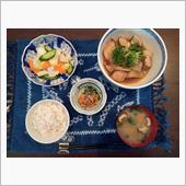 朝食は中華風ぶり大根