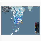地震 大隅半島東方沖 M5. ...