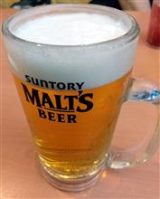 生ビールは旨い〰️っ♪