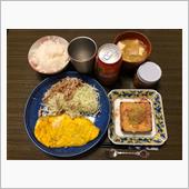オムレツ＆チャーシューサラダ