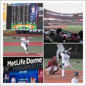 野球観戦（埼玉西武vs東北楽 ...