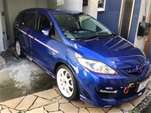 洗車完了。