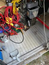物置 作業場所 作業台作り! 物置 作業場所 作業台作り!