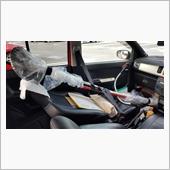 車内の様子（草刈り機大き過ぎ ...