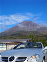 SLKドライブ4日間　最終日　富士山スカイライン、白糸の滝、新東名