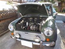 ローバーミニ オイル交換