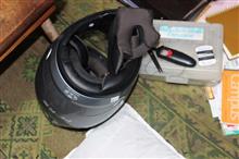 ヘルメットパッド調整