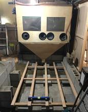 サンドブラスト作業部屋を作ろう　其の1