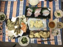 鯛釣り翌日の夕食