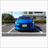 代車はプジョー　e208 G ...