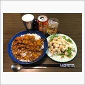 カレーライス＋豆腐サラダ