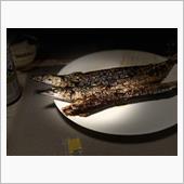 秋刀魚の炭火焼