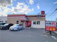 チーズＩＮハンバーグ人気盛りとから好しのから揚げとトリートwithトリックフラペチーノ～♪