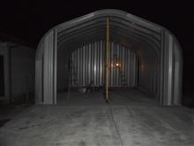  アーチガレージ建設（エンドウォール②）