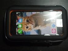 防水スマホホルダー越しでは反応しなかった対策