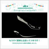 愛車と出会って1年！