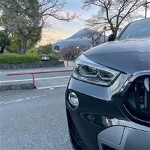 しっかり冠雪の 翌日の富士山🗻