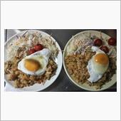 今日の晩御飯はナシゴレンです ...