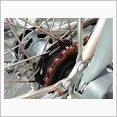 自転車のチェーンに給油してみた