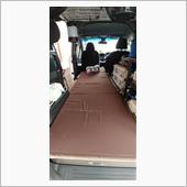 車中泊用マット購入。
