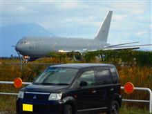 国内初！空中給油輸送機ＫＣ－４６Ａ飛来