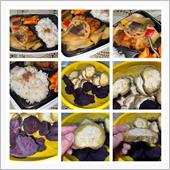 もち麦ご飯と若鶏の黒酢あんか ...