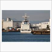 「今朝の名古屋港」