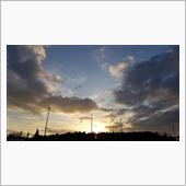 夕暮れ