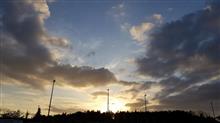 夕暮れ