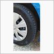 これってスタッドレスタイヤだよな？　BRIDGESTONE BLIZZAK VRX3装着。