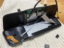 ミラー型ドラレコ AUTO-VOX X6 の困りごと ～ アタッチメントが無い！