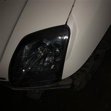 あっ！失敗した。部分塗装は難しいです。