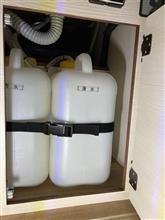 給排水タンク隙間収納 #キャンピングカー #ナロー銀河のDIY