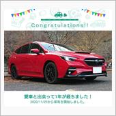 VNレヴォーグを迎えて1年が ...