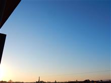 １２月１１日　快晴な土曜日、おはよ～♪